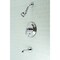 Kingston Brass KB36310NDL Tub and Shower Faucet, Polished Chrome KB36310NDL - alternate 2